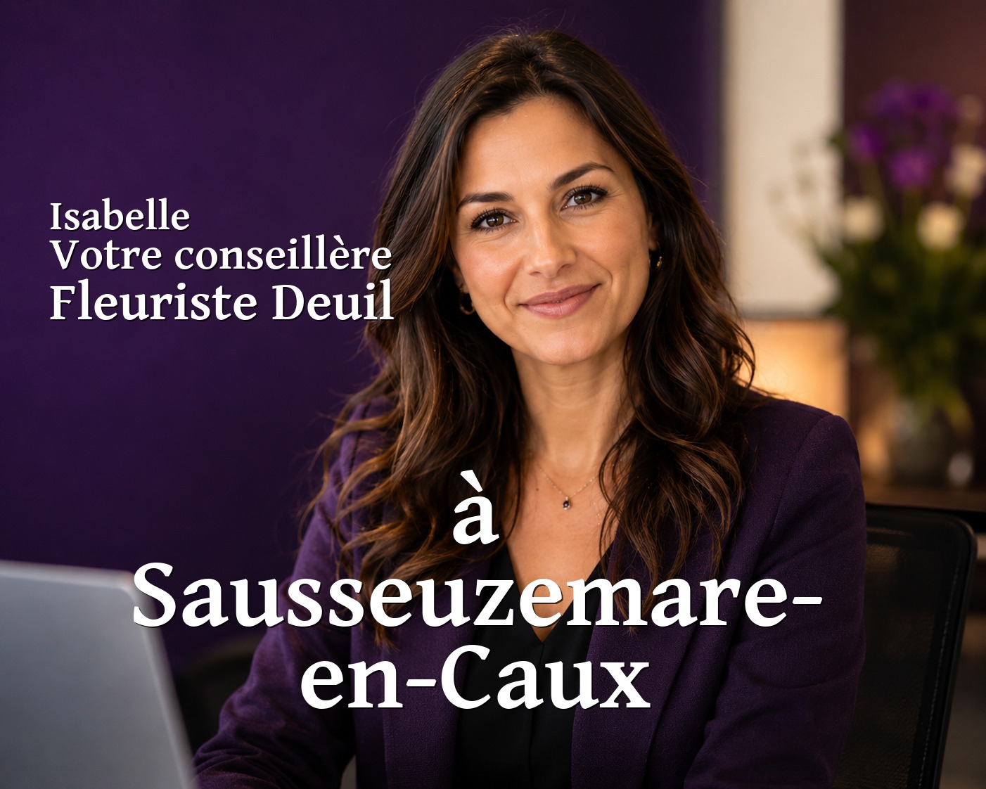 Isabelle, votre conseillère Fleuriste Deuil à Sausseuzemare-en-Caux