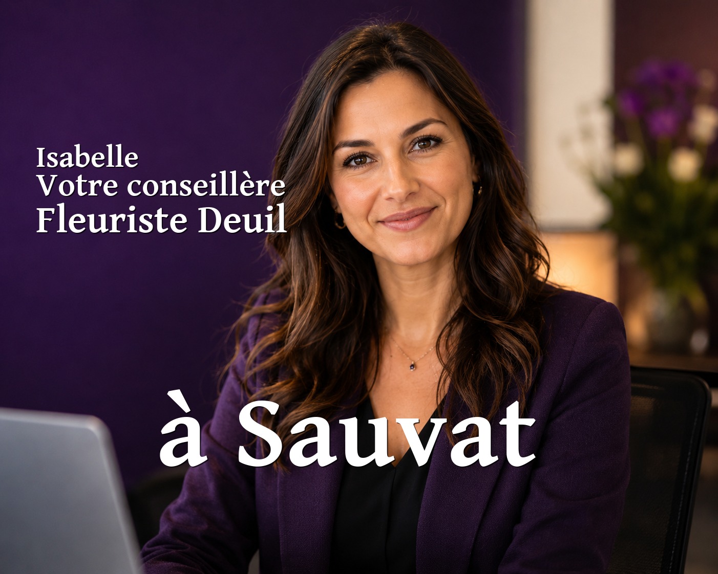 Isabelle, votre conseillère Fleuriste Deuil à Sauvat