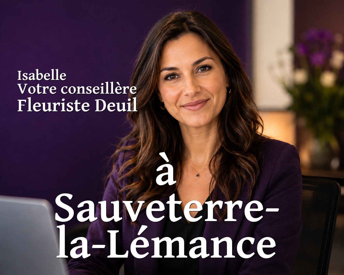 Isabelle, votre conseillère Fleuriste Deuil à Sauveterre-la-Lémance
