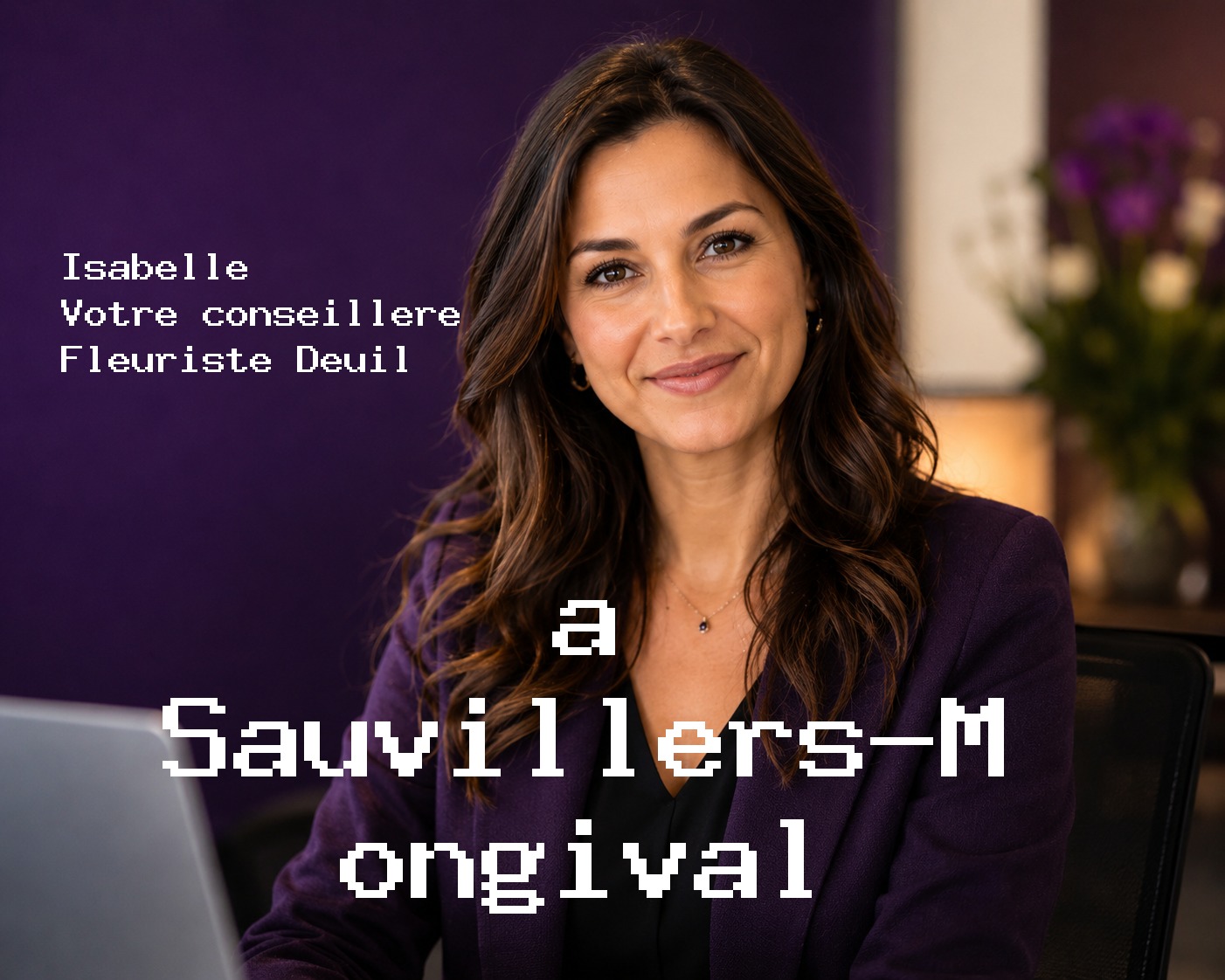 Isabelle, votre conseillère Fleuriste Deuil à Sauvillers-Mongival