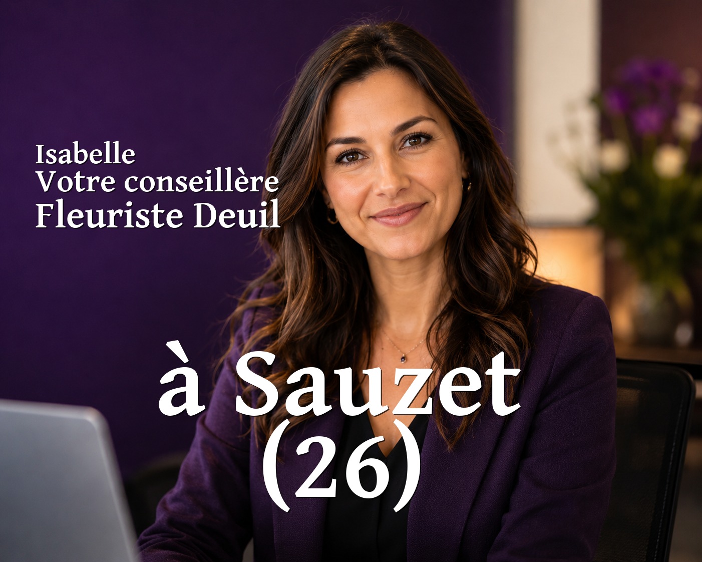 Isabelle, votre conseillère Fleuriste Deuil à Sauzet (26)