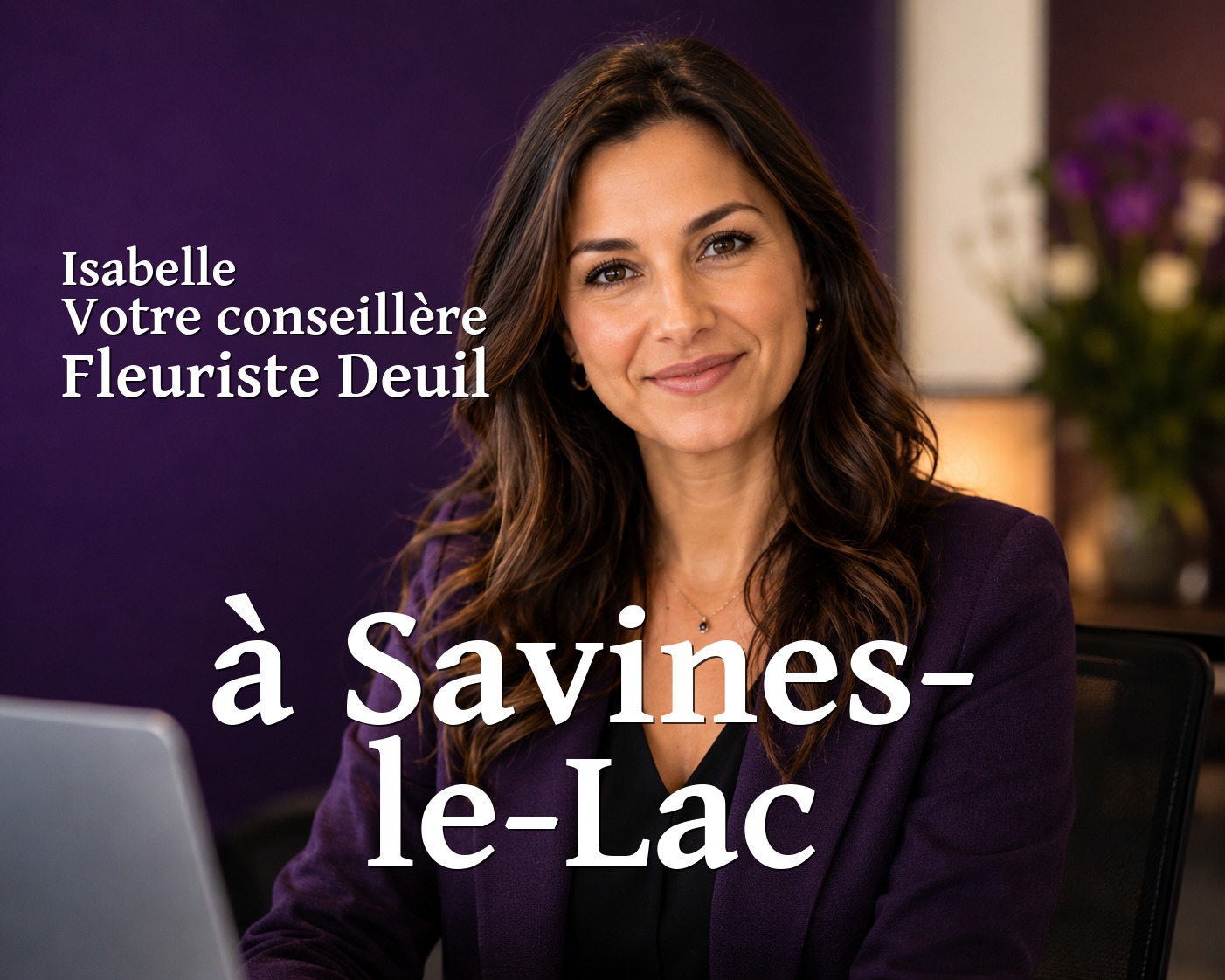 Isabelle, votre conseillère Fleuriste Deuil à Savines-le-Lac