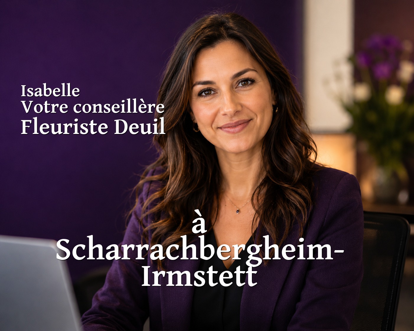 Isabelle, votre conseillère Fleuriste Deuil à Scharrachbergheim-Irmstett