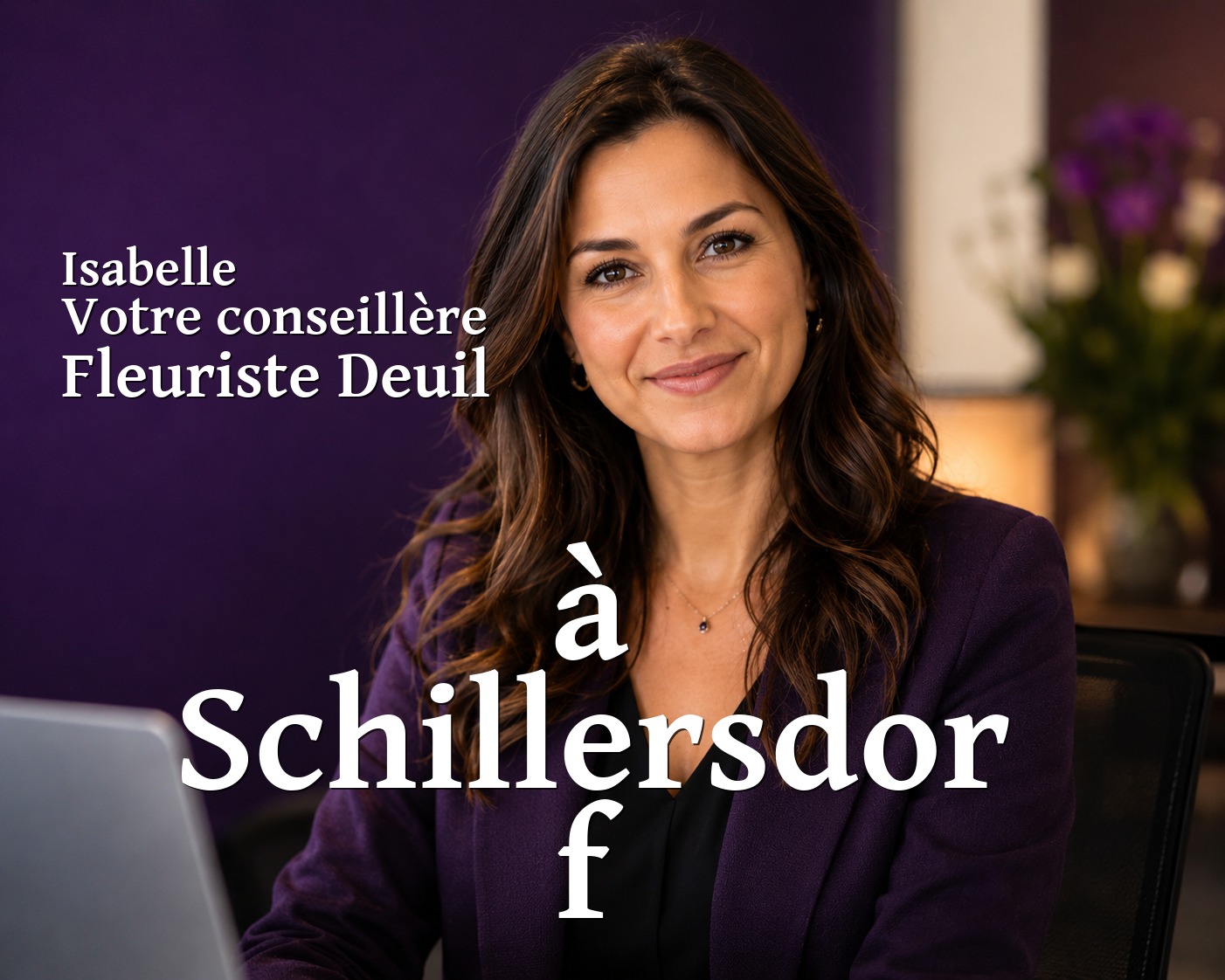 Isabelle, votre conseillère Fleuriste Deuil à Schillersdorf