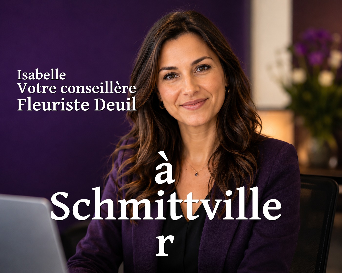 Isabelle, votre conseillère Fleuriste Deuil à Schmittviller