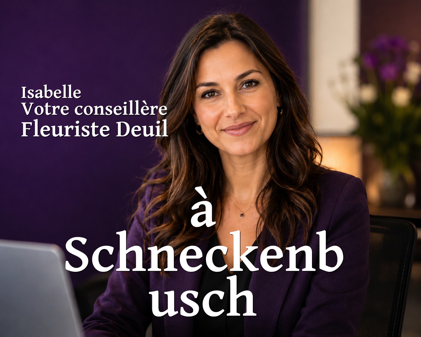 Isabelle, votre conseillère Fleuriste Deuil à Schneckenbusch