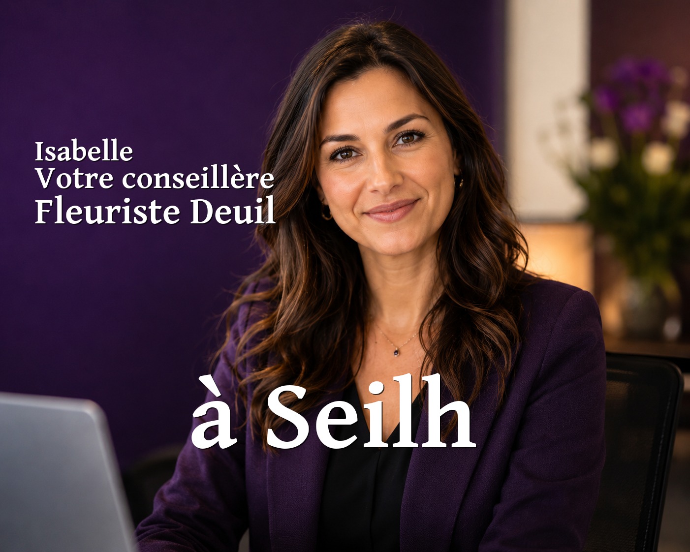 Isabelle, votre conseillère Fleuriste Deuil à Seilh