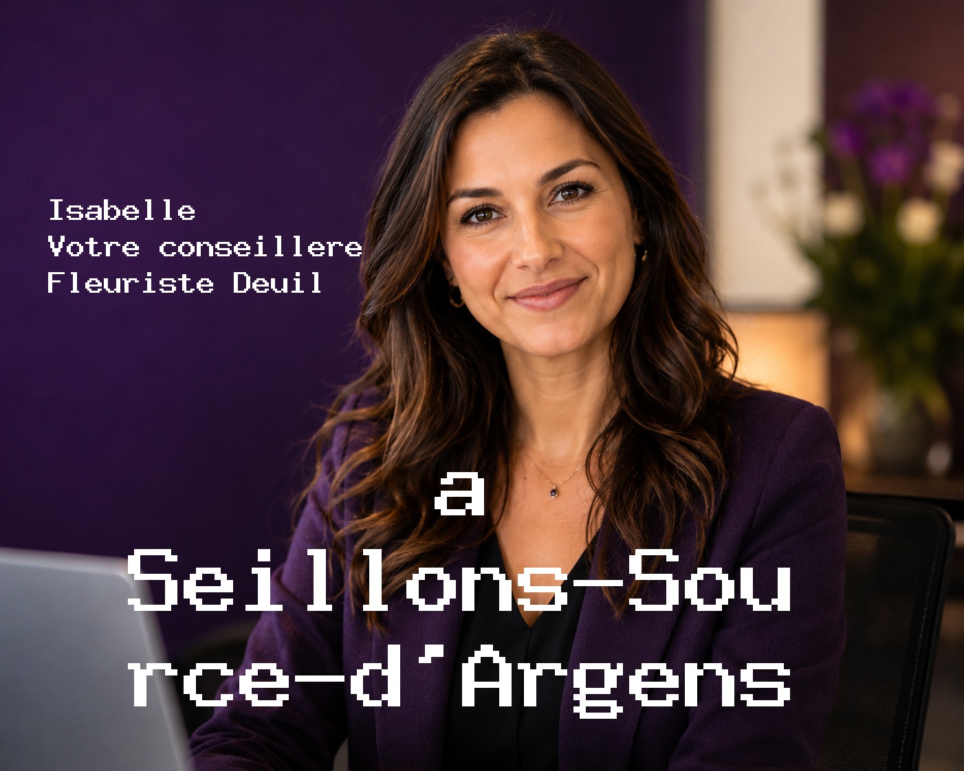 Isabelle, votre conseillère Fleuriste Deuil à Seillons-Source-d'Argens