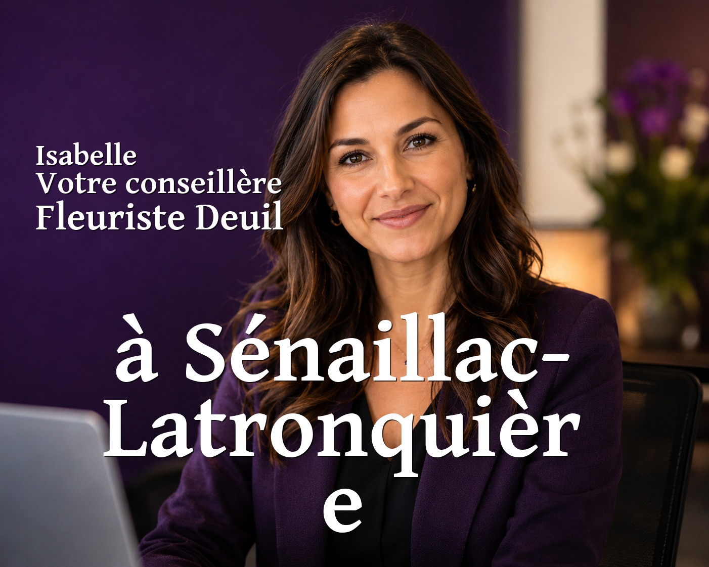 Isabelle, votre conseillère Fleuriste Deuil à Sénaillac-Latronquière