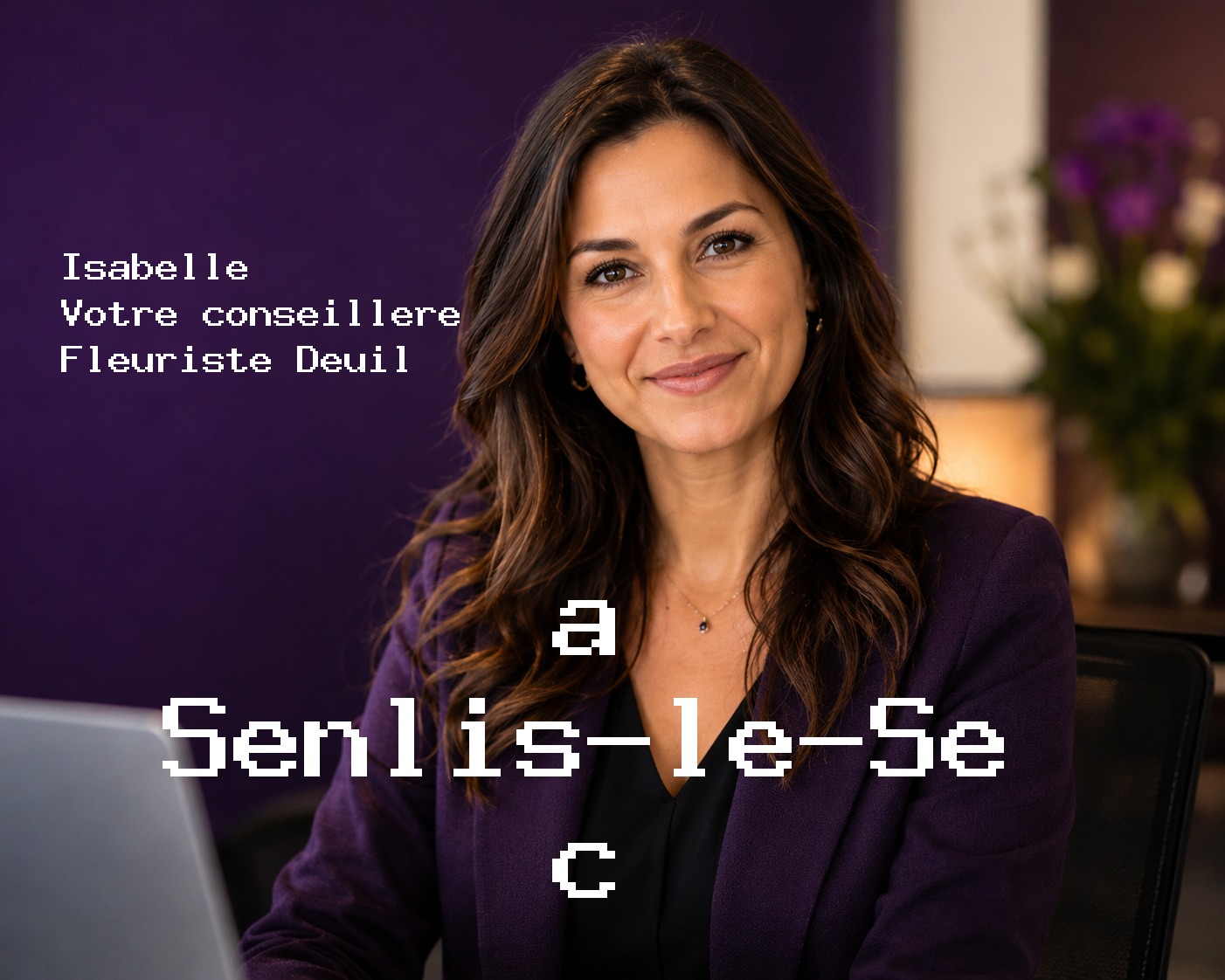 Isabelle, votre conseillère Fleuriste Deuil à Senlis-le-Sec