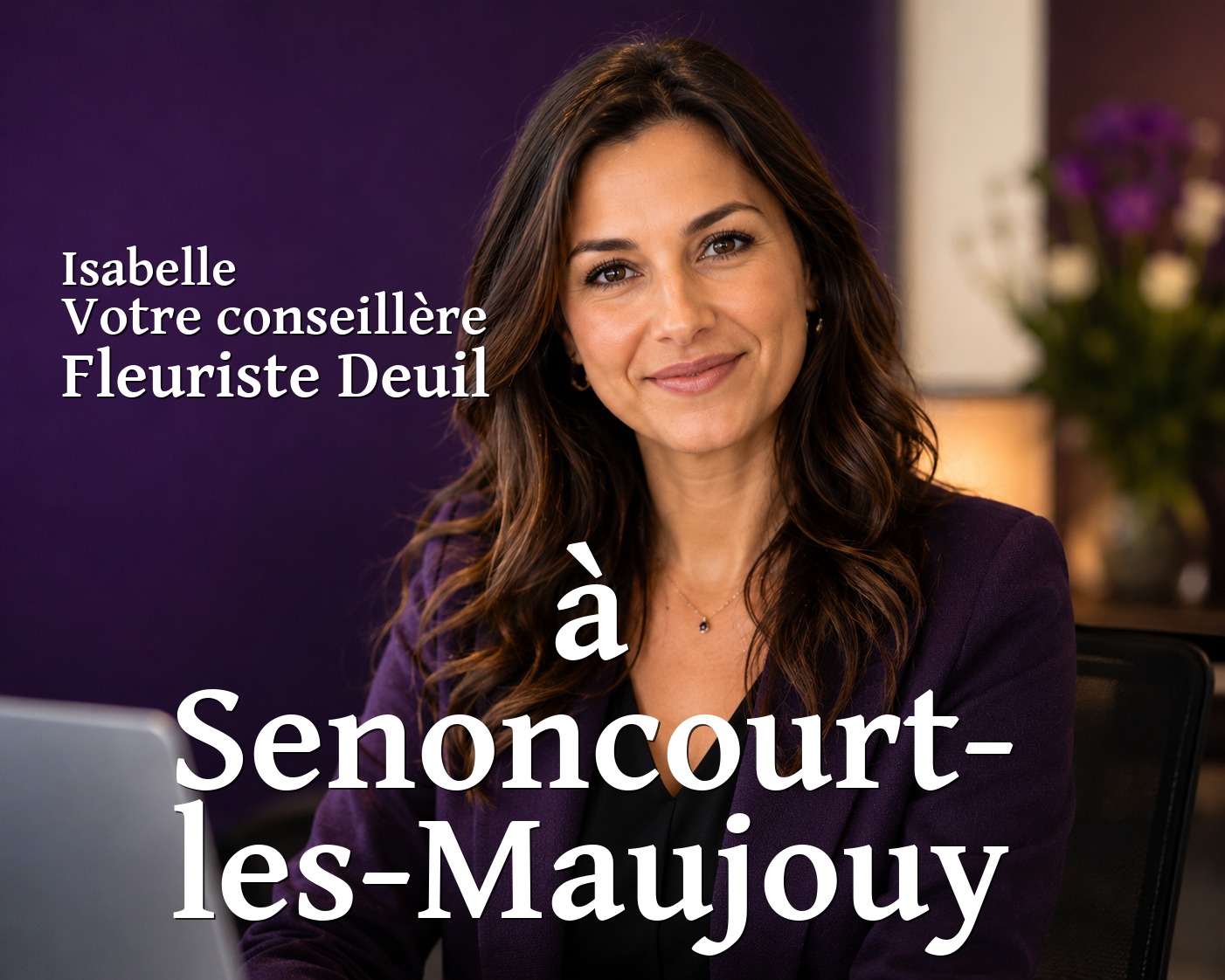 Isabelle, votre conseillère Fleuriste Deuil à Senoncourt-les-Maujouy