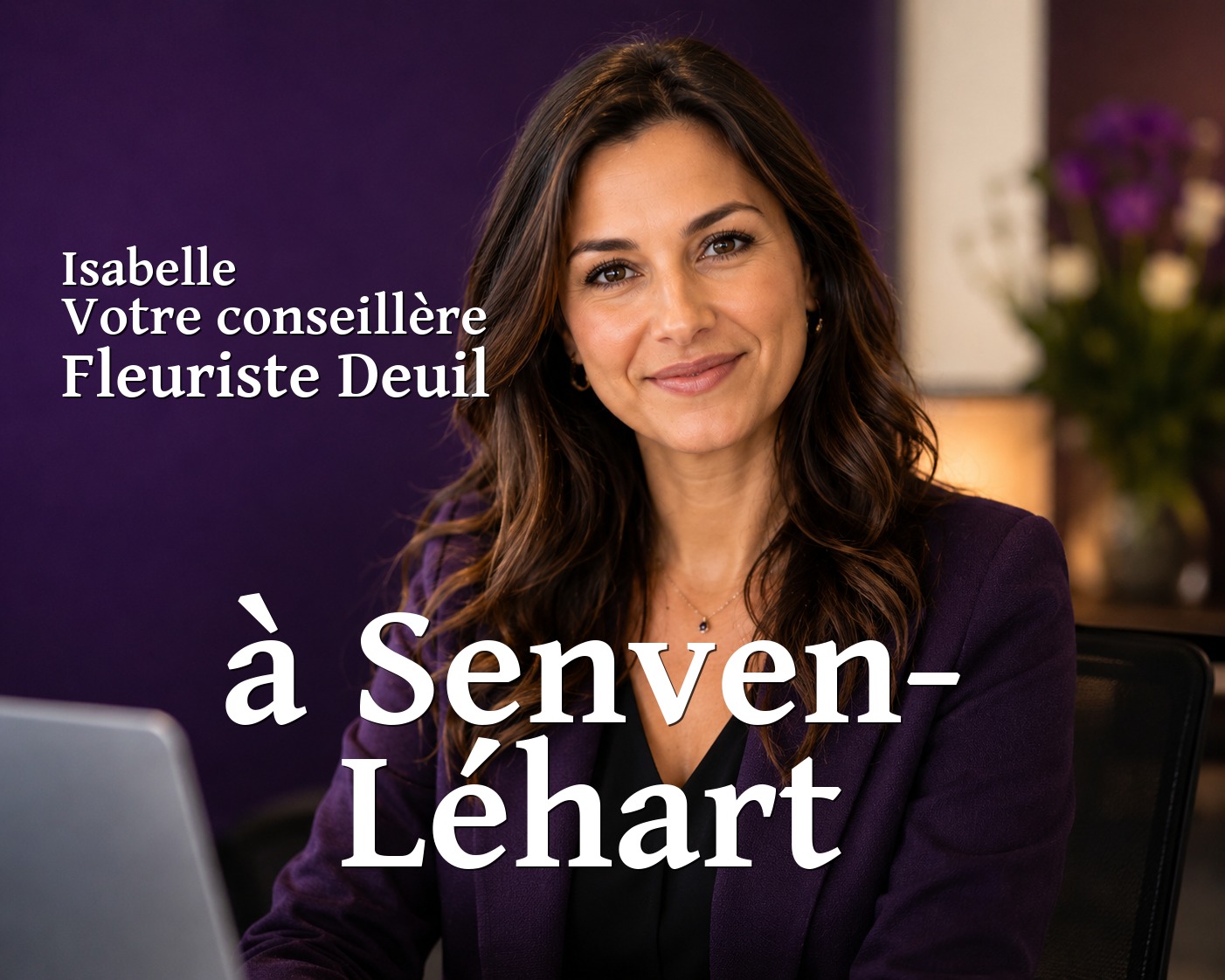 Isabelle, votre conseillère Fleuriste Deuil à Senven-Léhart