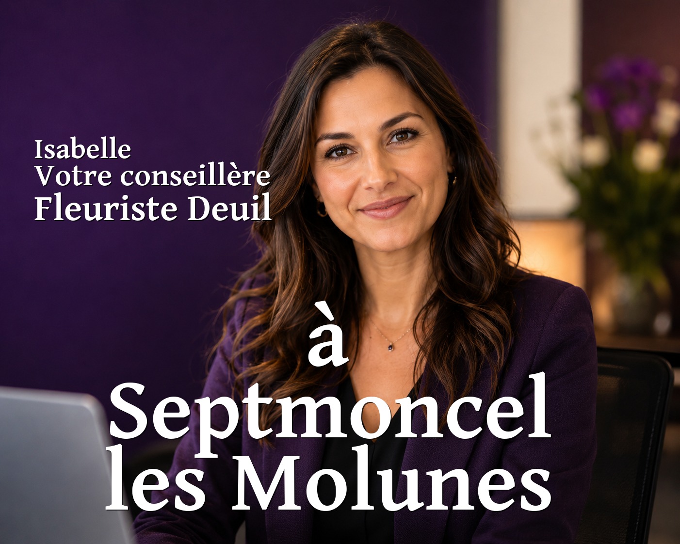 Isabelle, votre conseillère Fleuriste Deuil à Septmoncel les Molunes