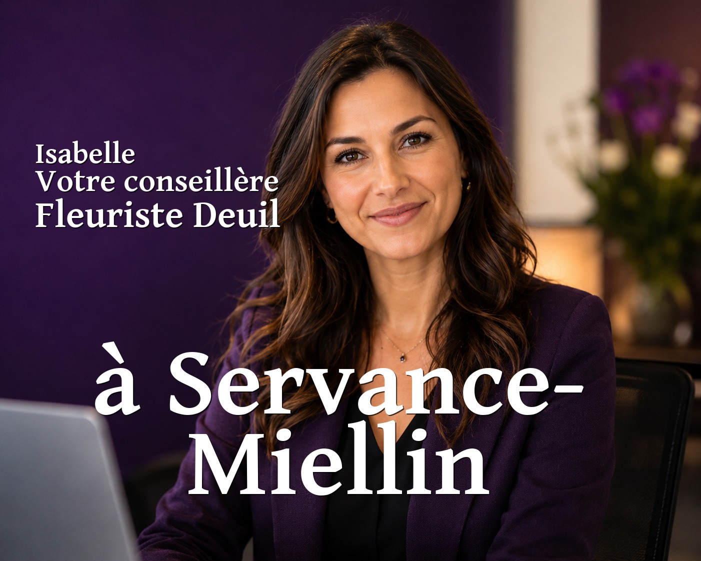Isabelle, votre conseillère Fleuriste Deuil à Servance-Miellin
