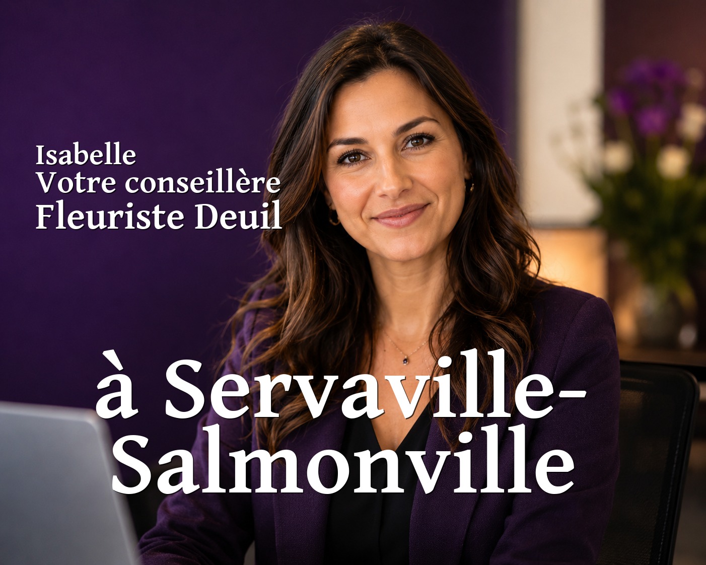 Isabelle, votre conseillère Fleuriste Deuil à Servaville-Salmonville