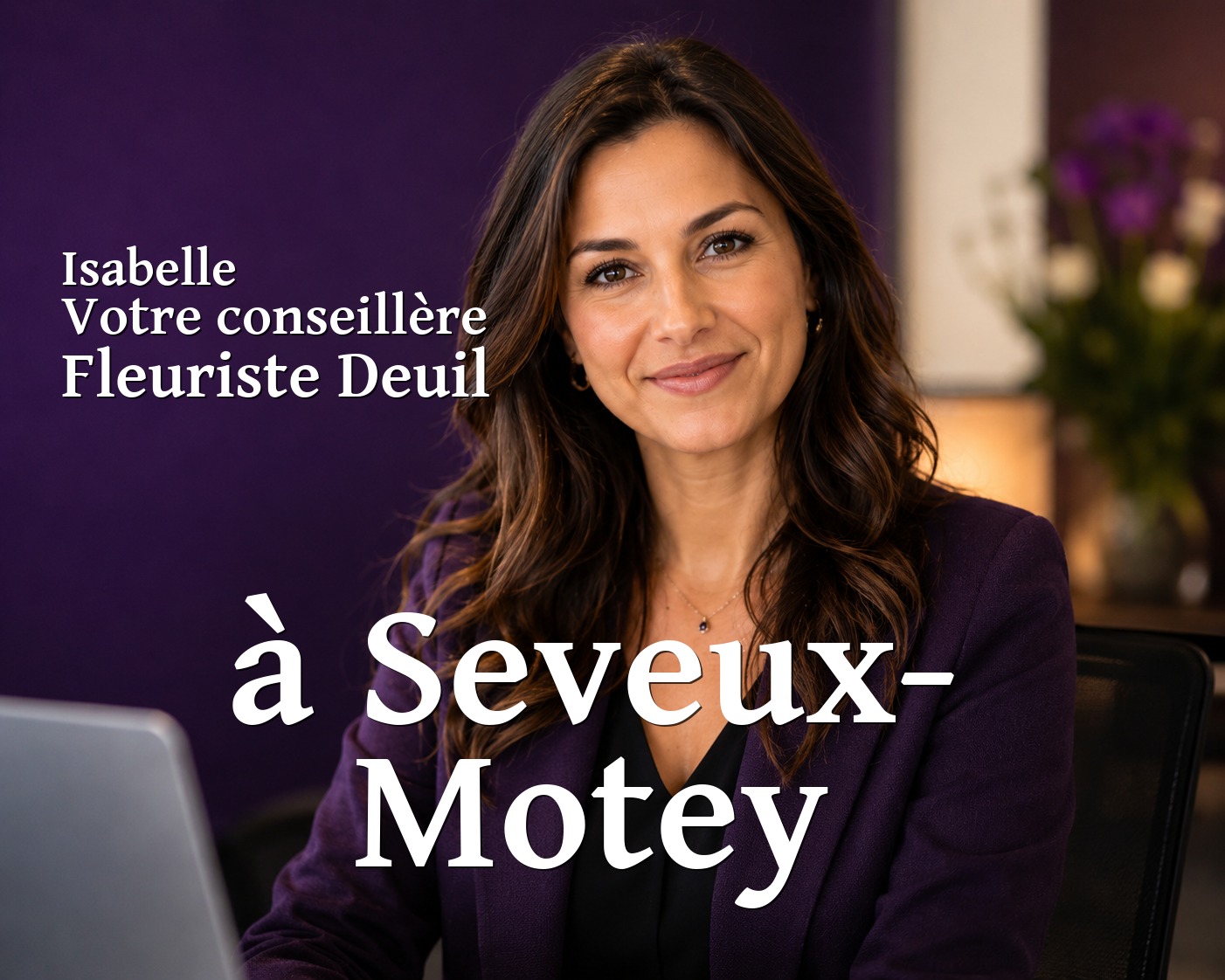 Isabelle, votre conseillère Fleuriste Deuil à Seveux-Motey