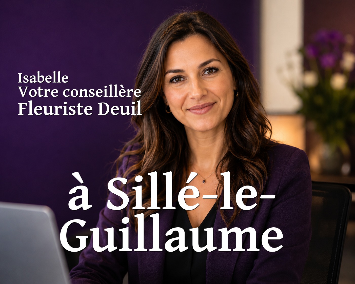 Isabelle, votre conseillère Fleuriste Deuil à Sillé-le-Guillaume