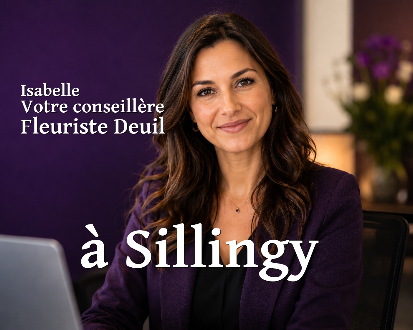 Isabelle, votre conseillère Fleuriste Deuil à Sillingy