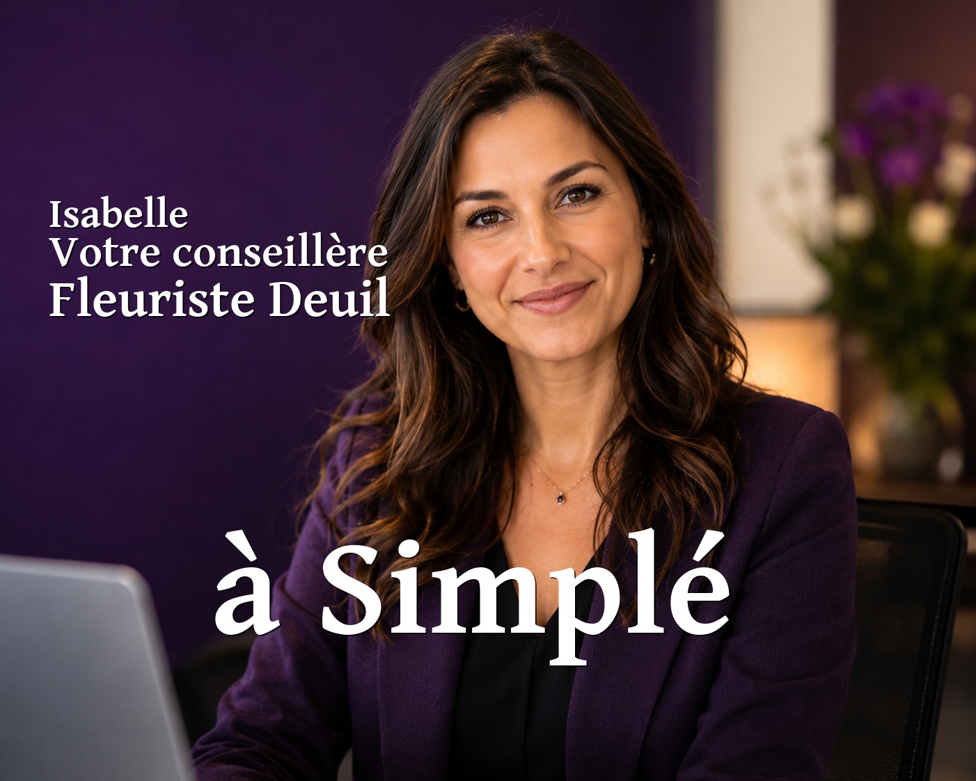 Isabelle, votre conseillère Fleuriste Deuil à Simplé