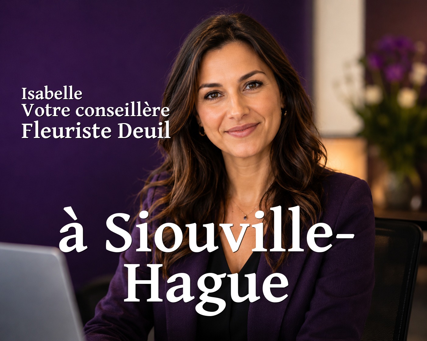 Isabelle, votre conseillère Fleuriste Deuil à Siouville-Hague