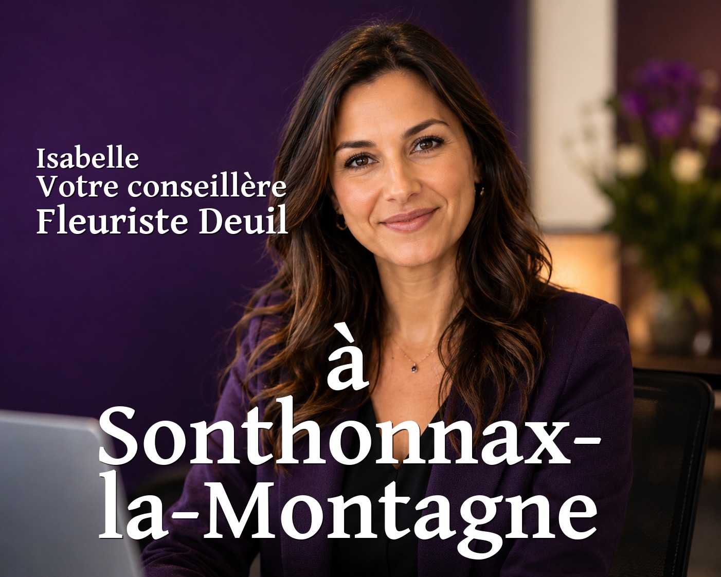 Isabelle, votre conseillère Fleuriste Deuil à Sonthonnax-la-Montagne