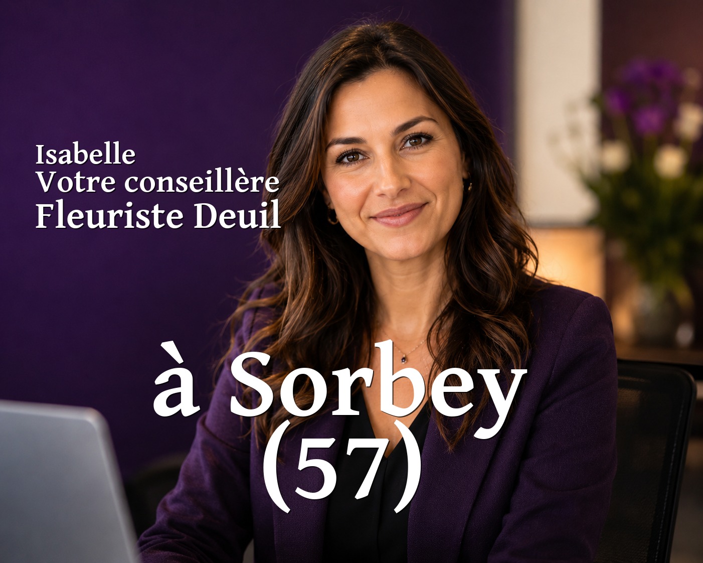 Isabelle, votre conseillère Fleuriste Deuil à Sorbey (57)