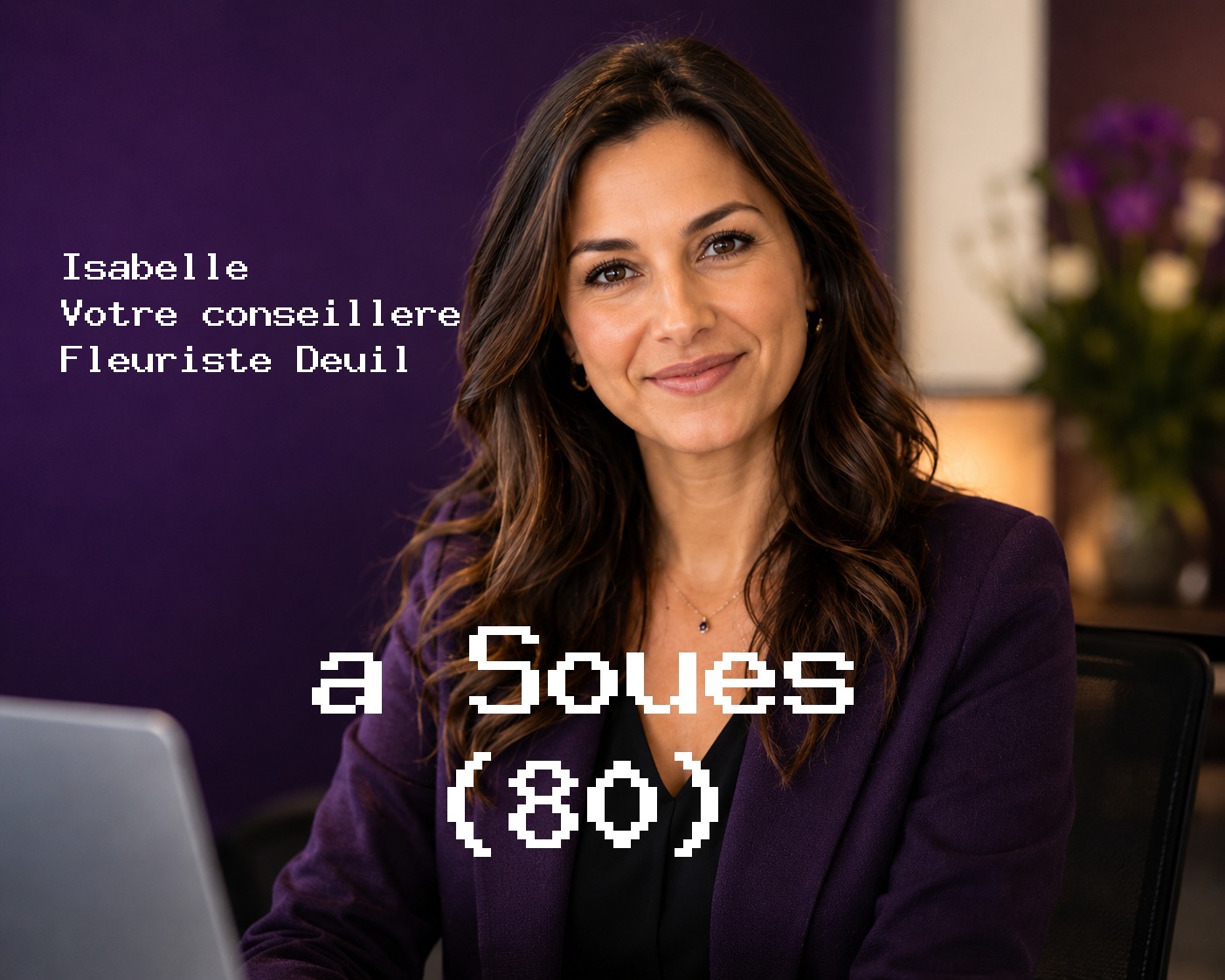 Isabelle, votre conseillère Fleuriste Deuil à Soues (80)
