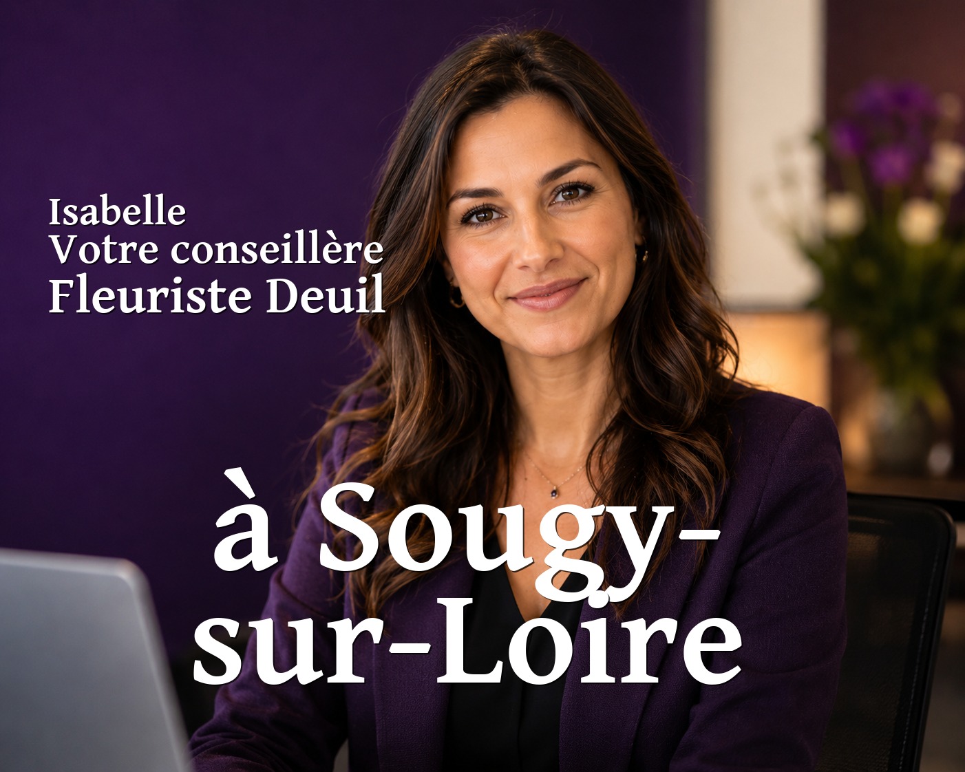Isabelle, votre conseillère Fleuriste Deuil à Sougy-sur-Loire