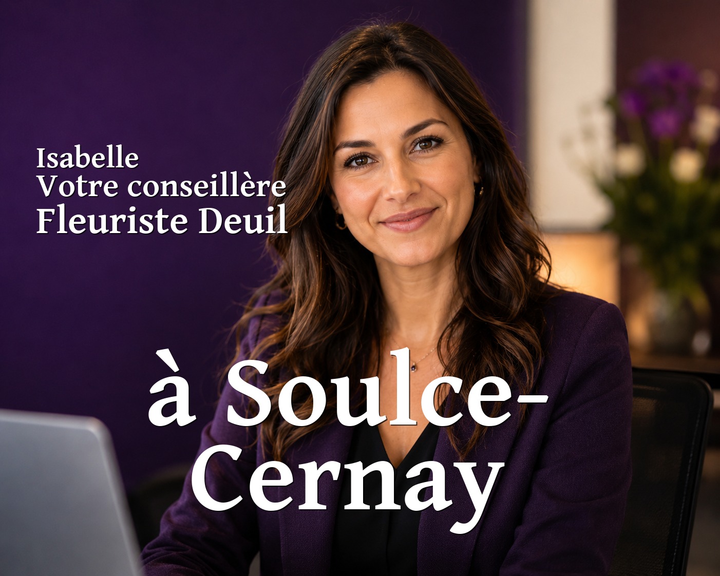 Isabelle, votre conseillère Fleuriste Deuil à Soulce-Cernay