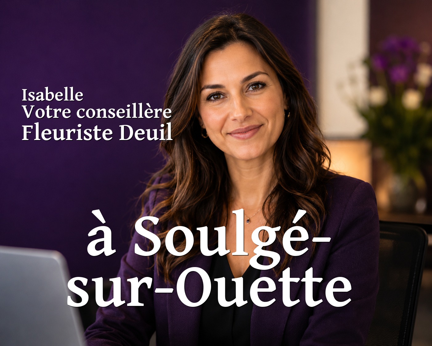 Isabelle, votre conseillère Fleuriste Deuil à Soulgé-sur-Ouette