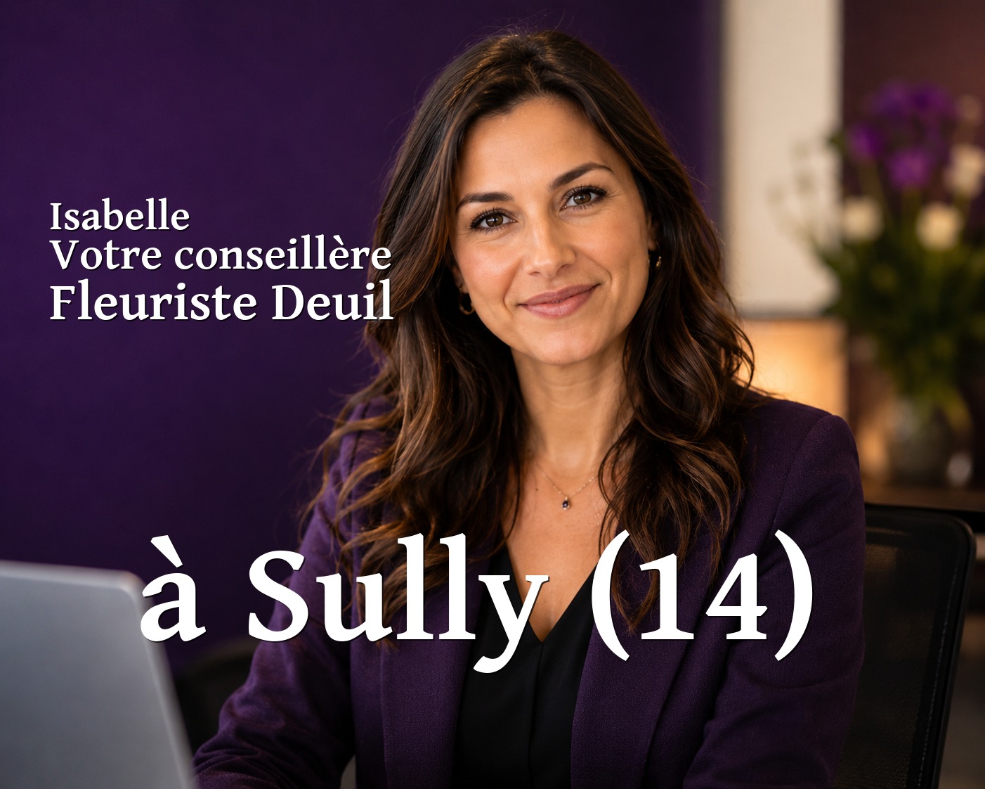 Isabelle, votre conseillère Fleuriste Deuil à Sully (14)