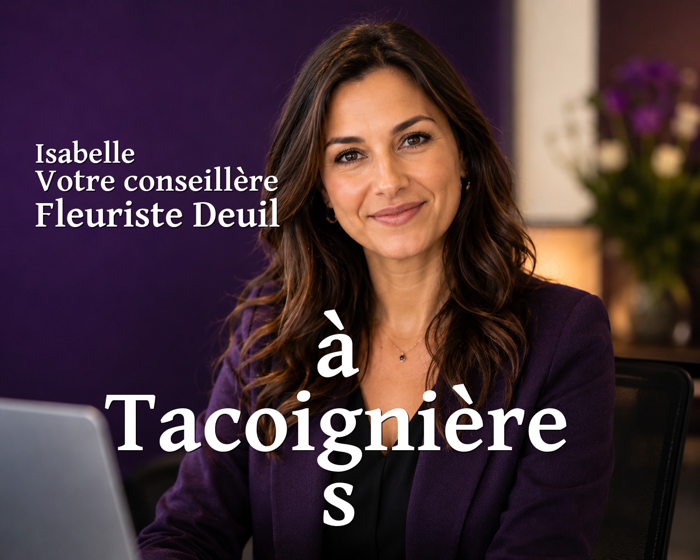 Isabelle, votre conseillère Fleuriste Deuil à Tacoignières