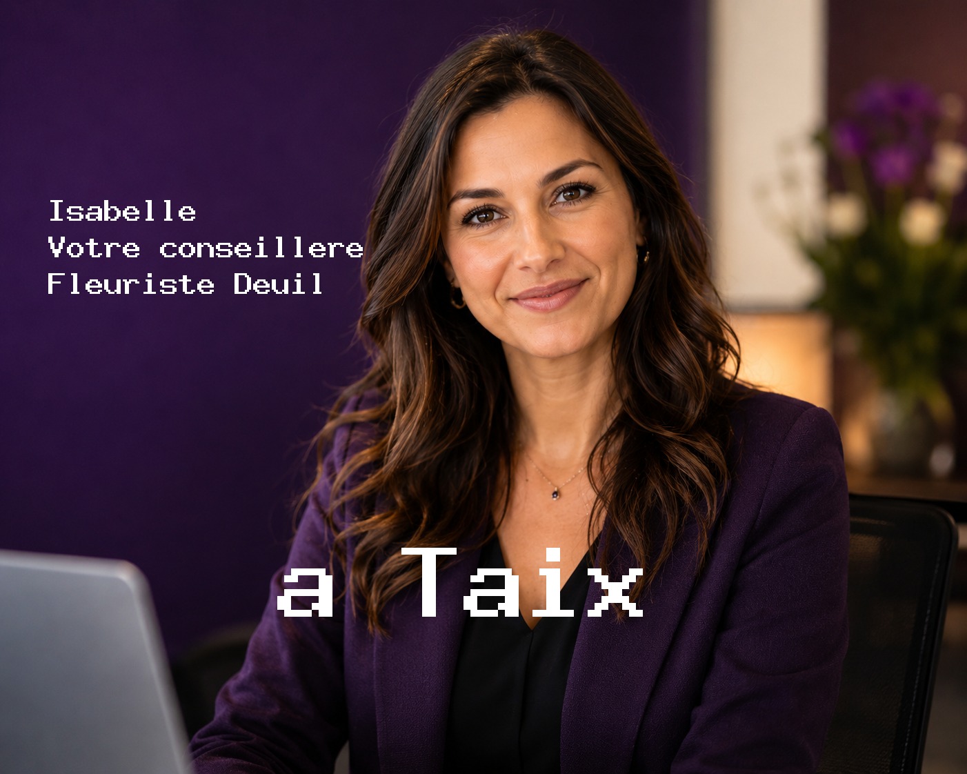 Isabelle, votre conseillère Fleuriste Deuil à Taïx