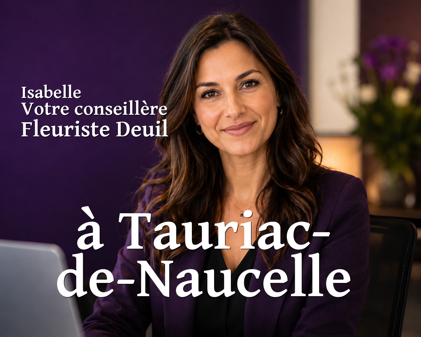 Isabelle, votre conseillère Fleuriste Deuil à Tauriac-de-Naucelle