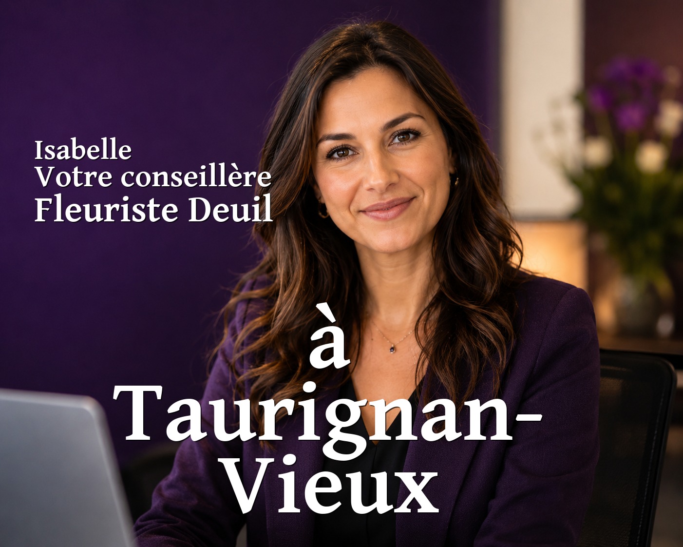 Isabelle, votre conseillère Fleuriste Deuil à Taurignan-Vieux