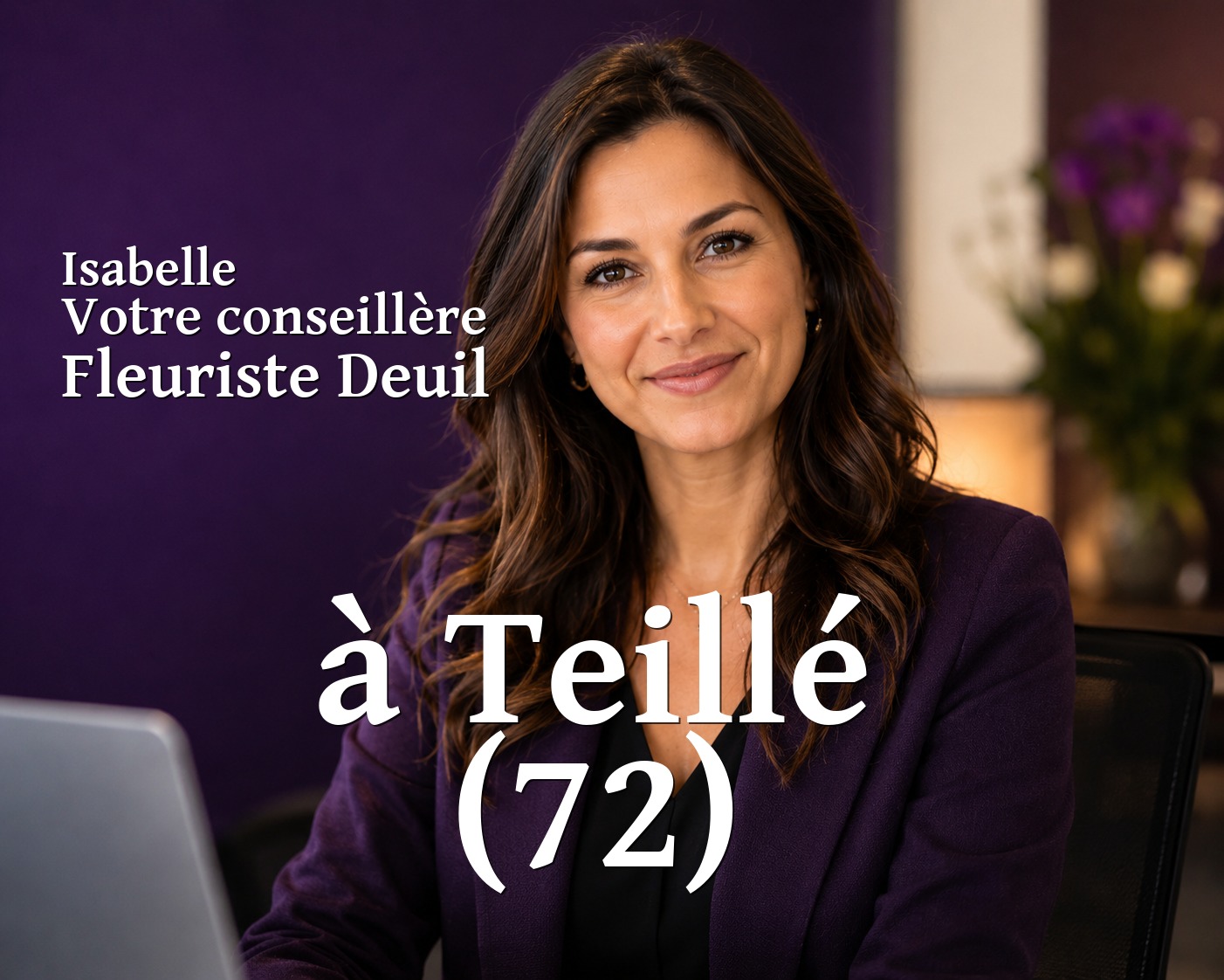 Isabelle, votre conseillère Fleuriste Deuil à Teillé (72)