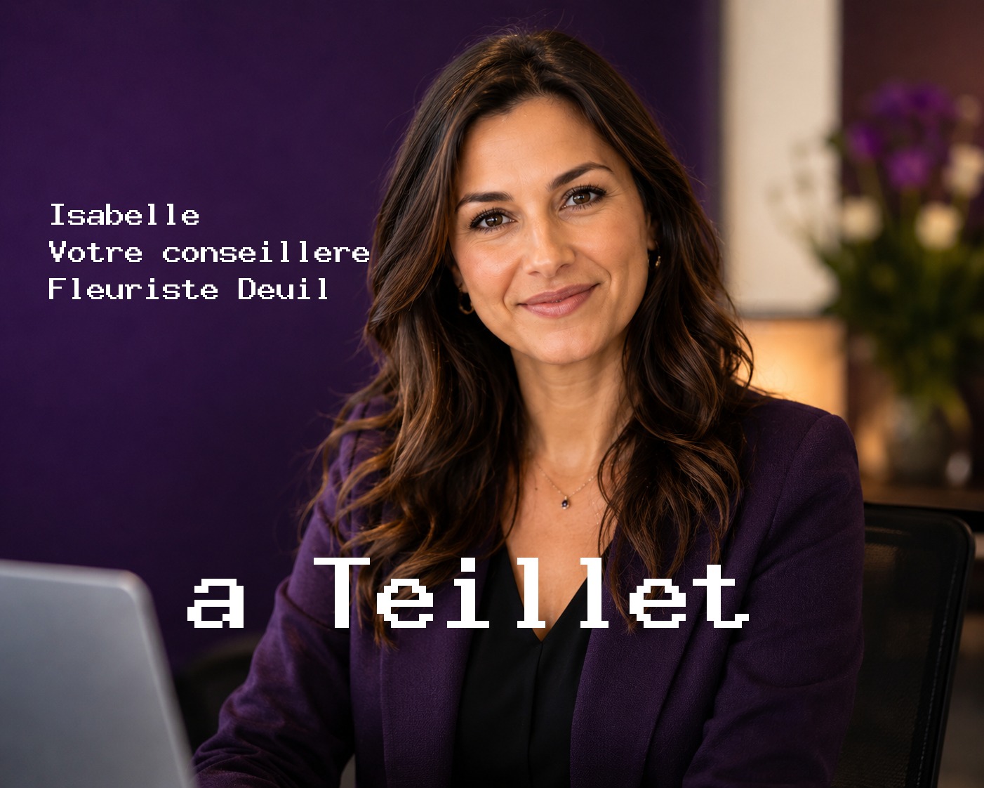 Isabelle, votre conseillère Fleuriste Deuil à Teillet