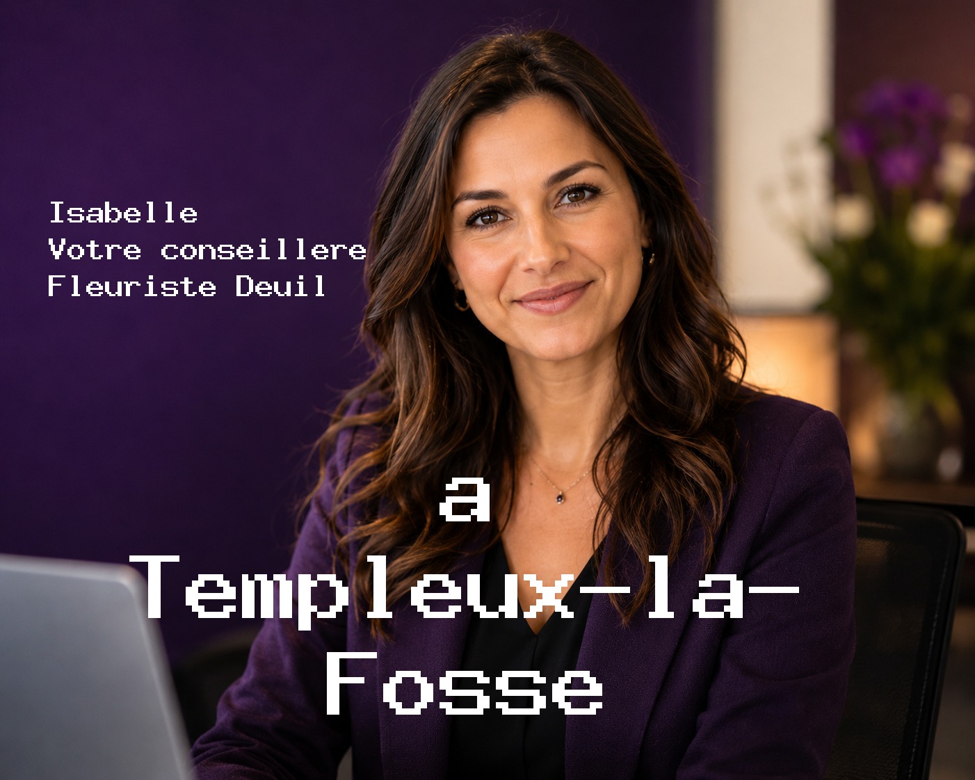 Isabelle, votre conseillère Fleuriste Deuil à Templeux-la-Fosse
