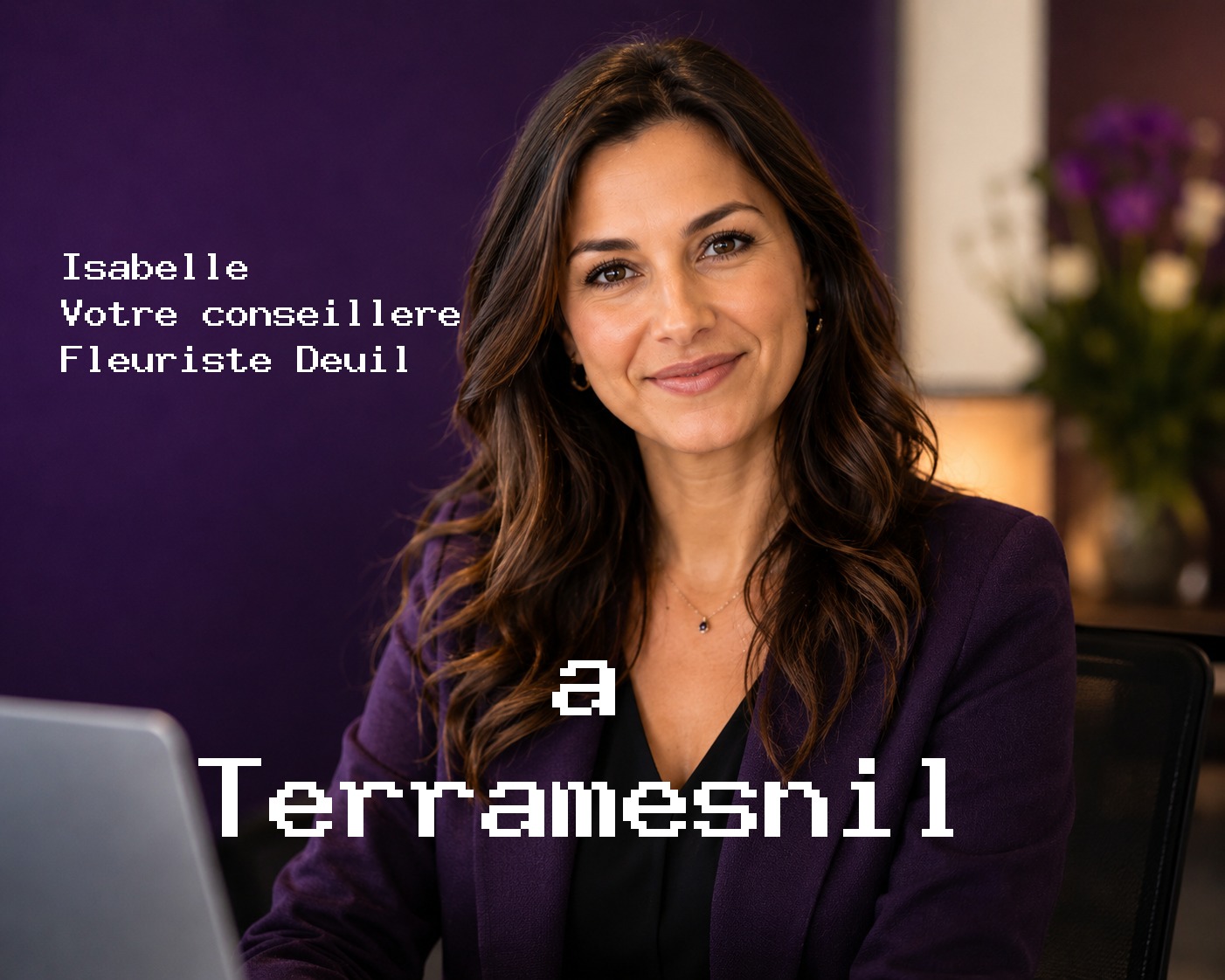 Isabelle, votre conseillère Fleuriste Deuil à Terramesnil