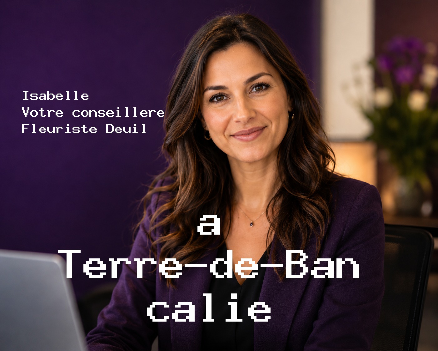 Isabelle, votre conseillère Fleuriste Deuil à Terre-de-Bancalié