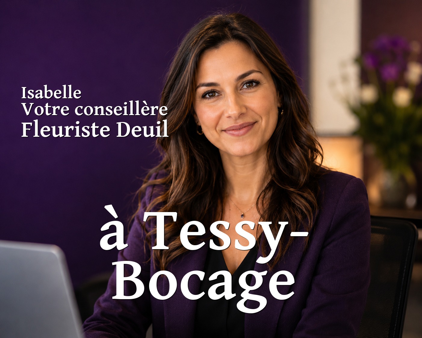 Isabelle, votre conseillère Fleuriste Deuil à Tessy-Bocage