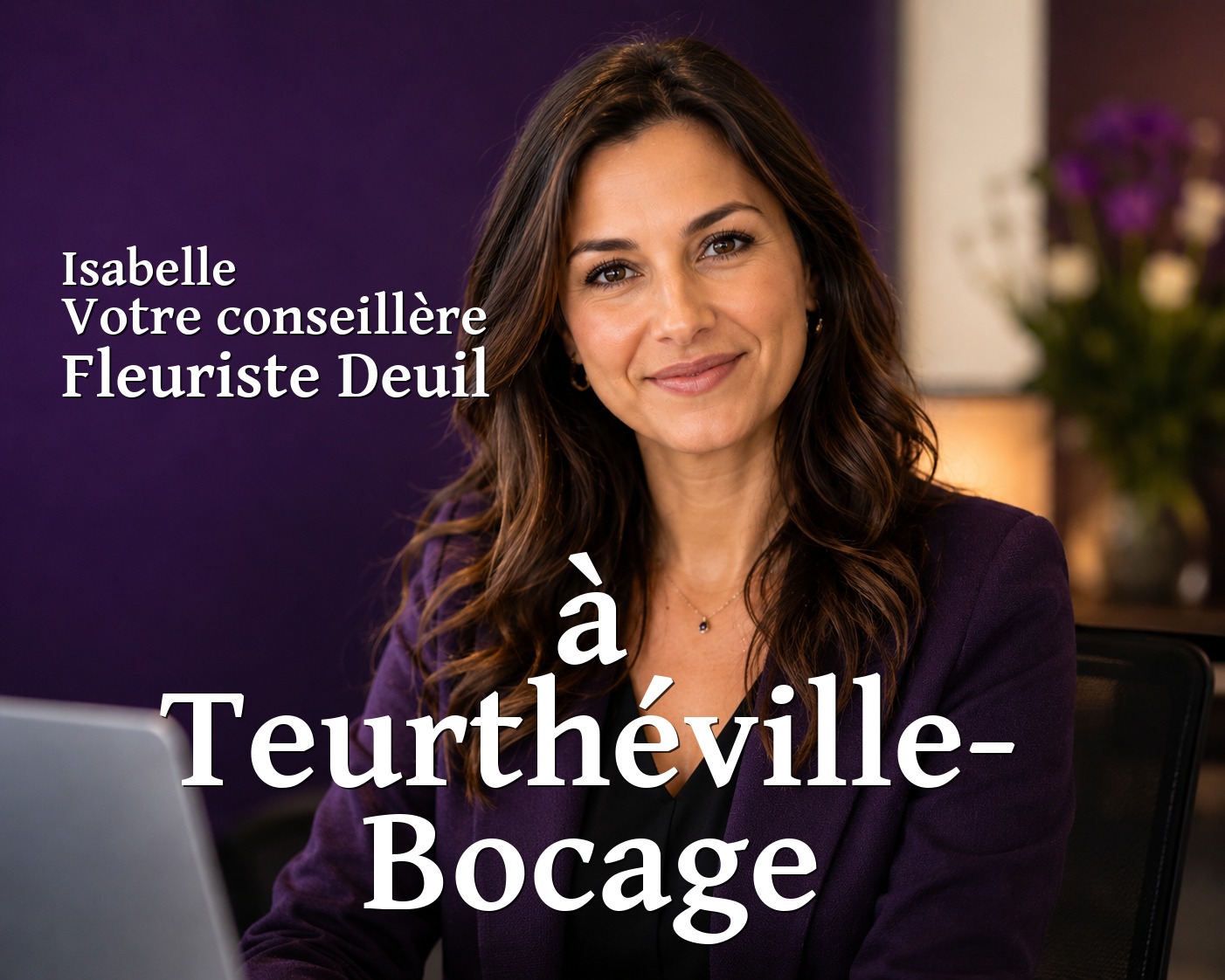 Isabelle, votre conseillère Fleuriste Deuil à Teurthéville-Bocage