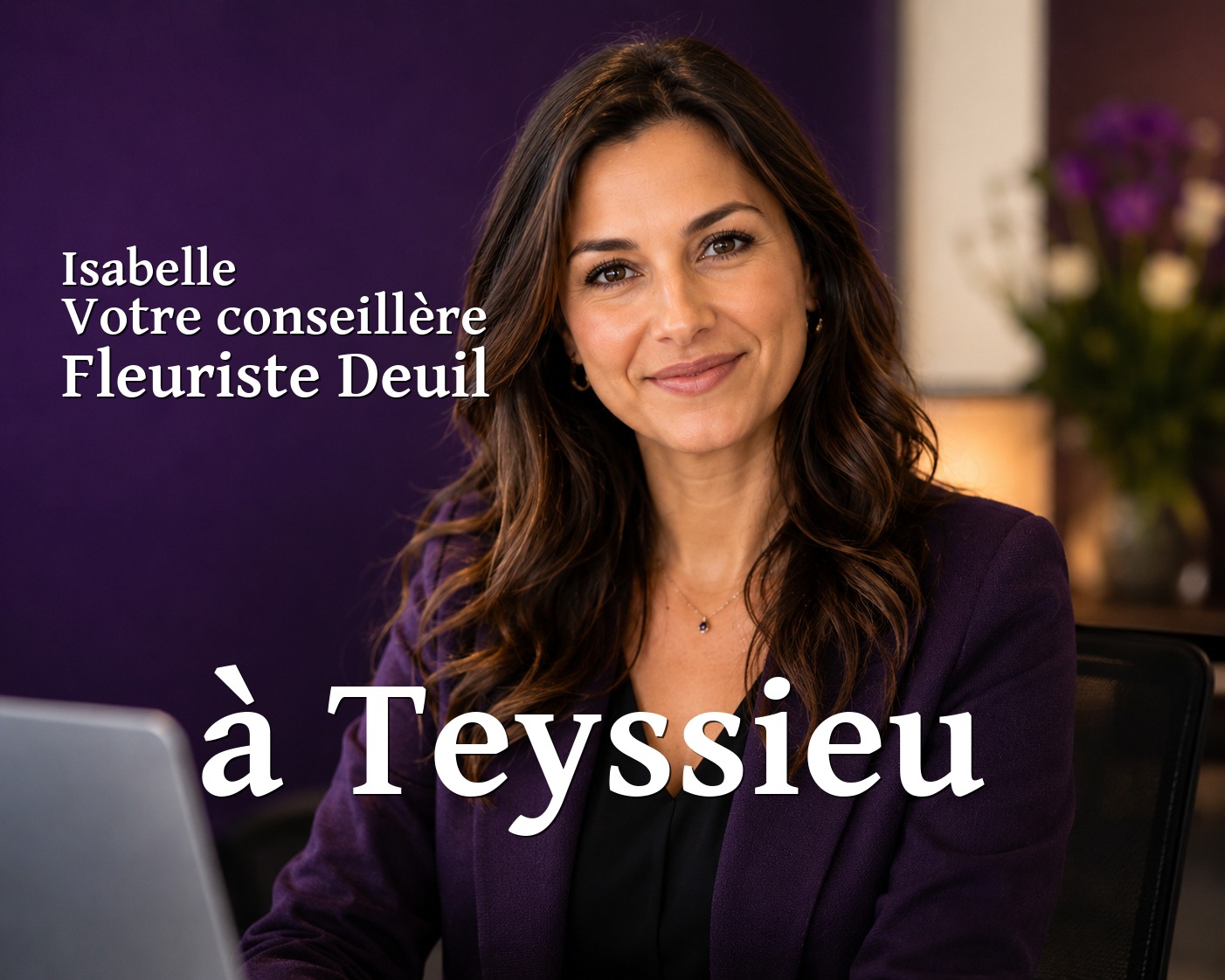 Isabelle, votre conseillère Fleuriste Deuil à Teyssieu