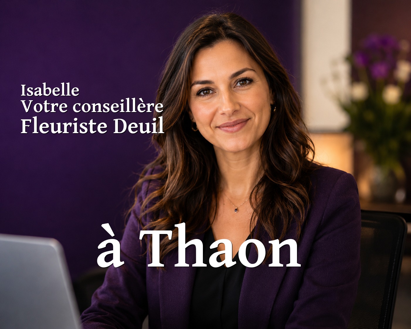 Isabelle, votre conseillère Fleuriste Deuil à Thaon