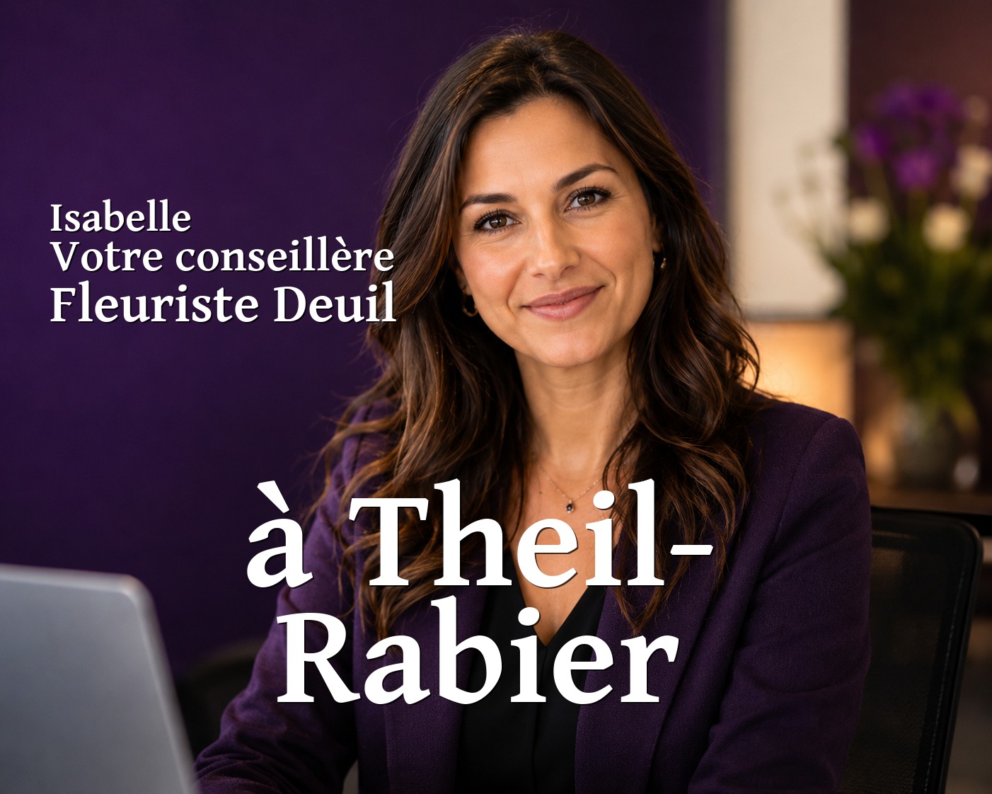 Isabelle, votre conseillère Fleuriste Deuil à Theil-Rabier