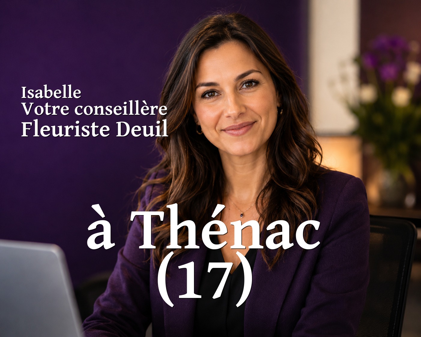 Isabelle, votre conseillère Fleuriste Deuil à Thénac (17)