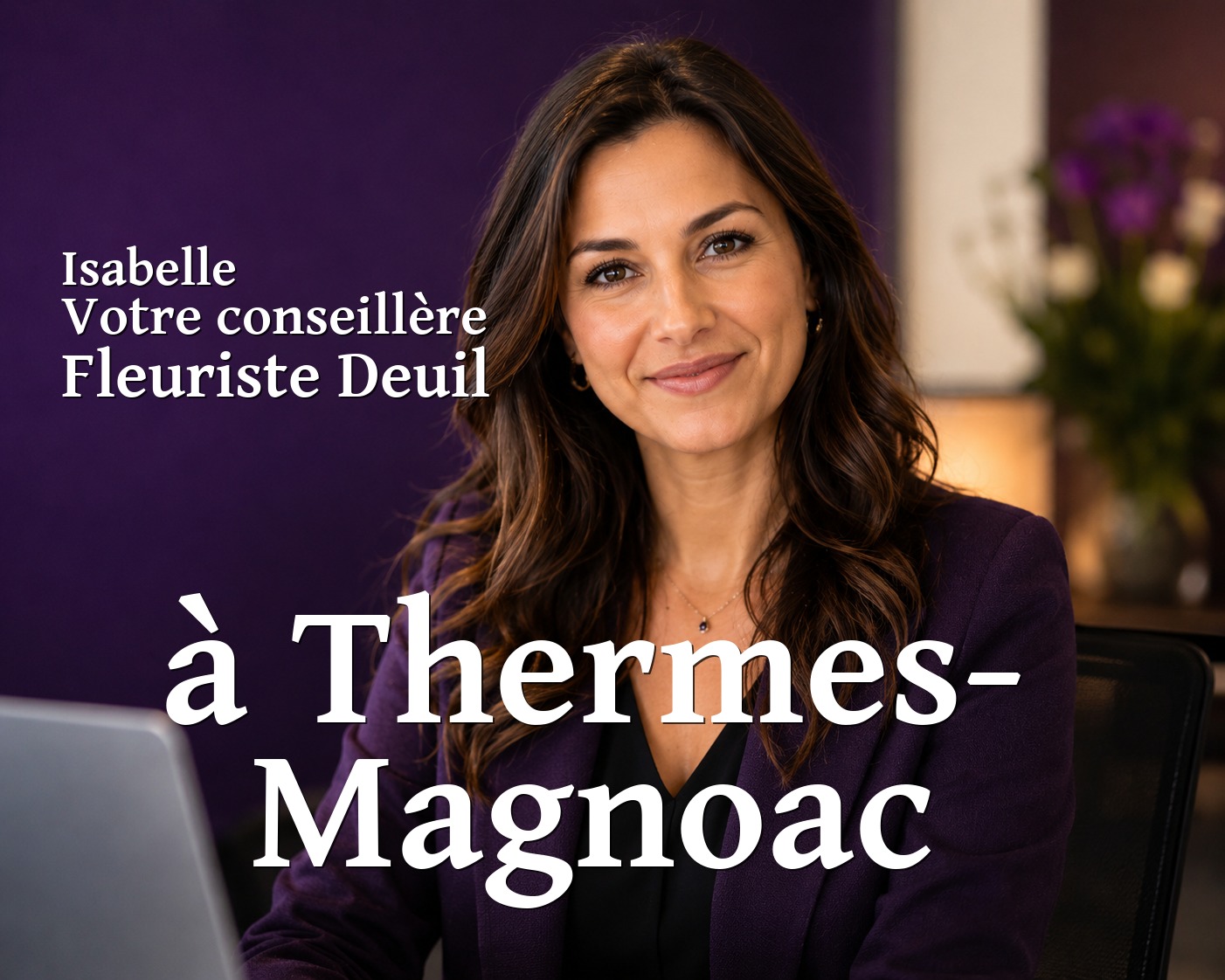 Isabelle, votre conseillère Fleuriste Deuil à Thermes-Magnoac