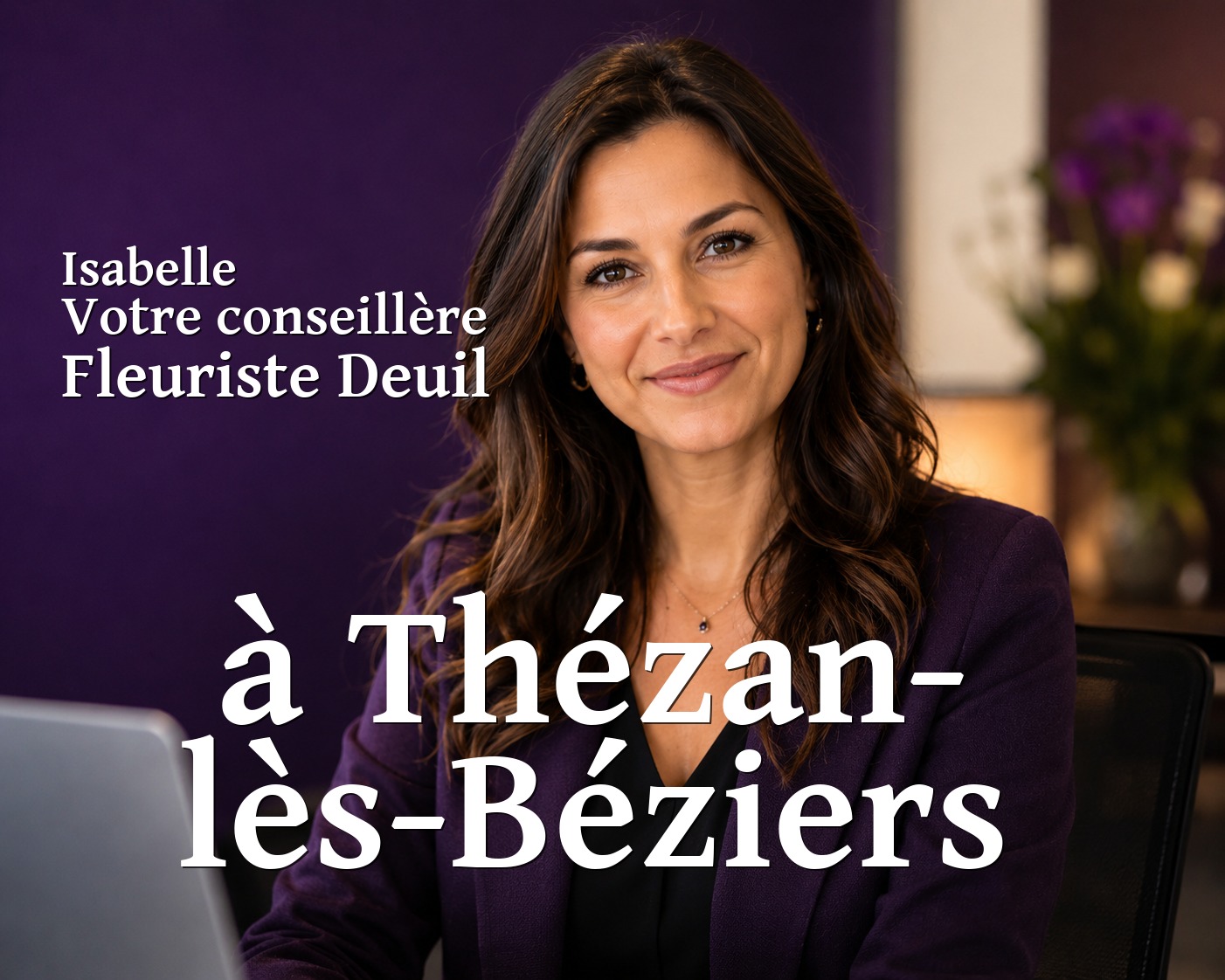 Isabelle, votre conseillère Fleuriste Deuil à Thézan-lès-Béziers