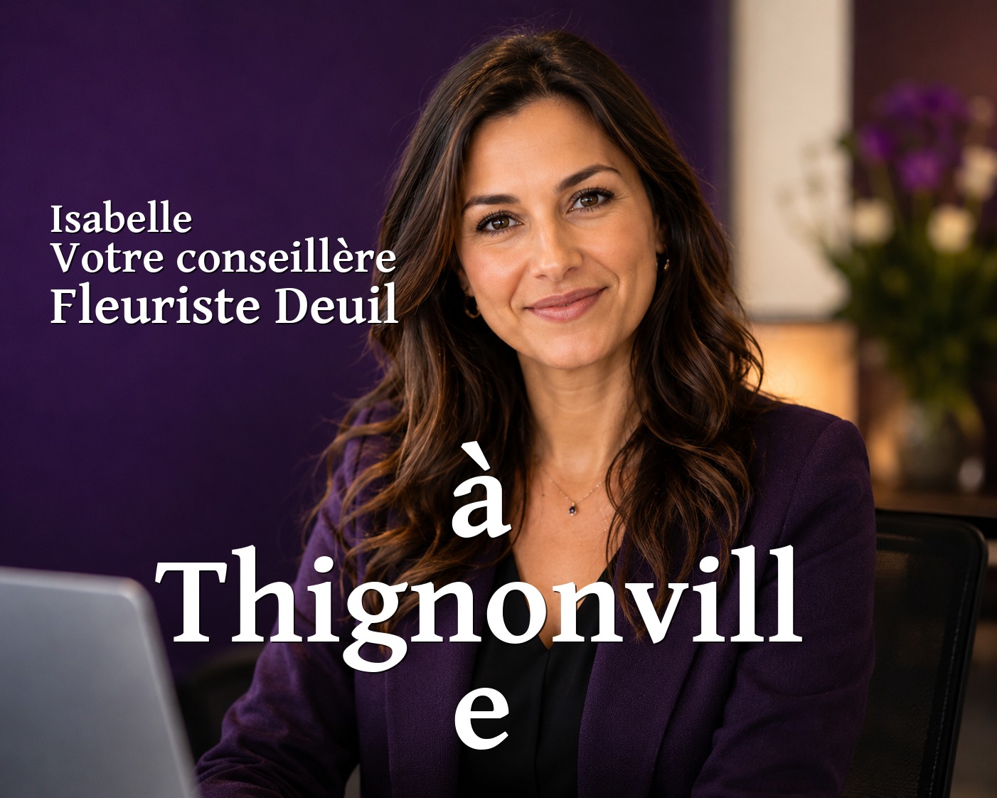 Isabelle, votre conseillère Fleuriste Deuil à Thignonville