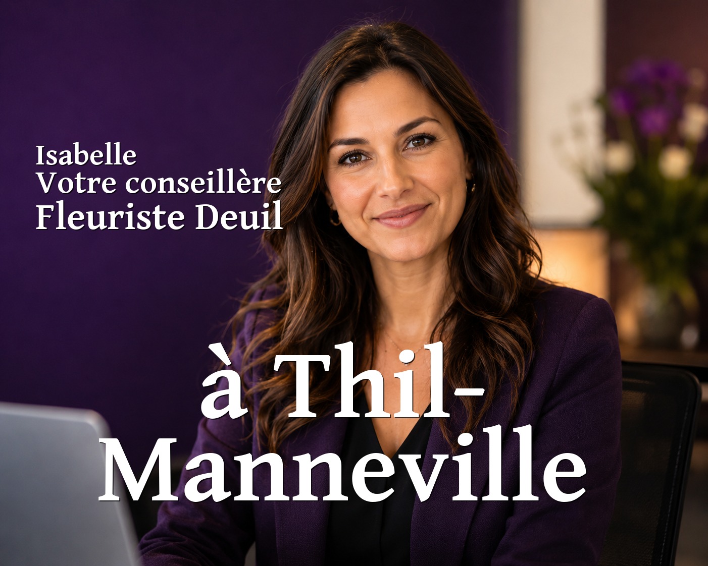 Isabelle, votre conseillère Fleuriste Deuil à Thil-Manneville